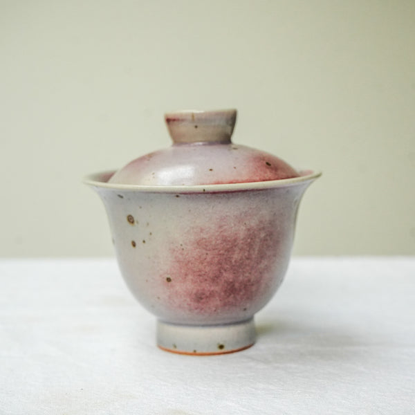 ‘Rosy Ash' Ceramic Gaiwan 150ml 1 Teaware- Cha Moods